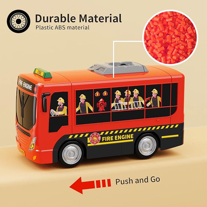 Educational pretend play driving toy for boys and girls