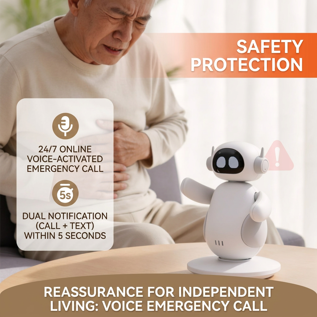 AI robot with conversational interaction features