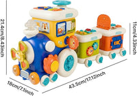 Educational shape learning activity toy for preschool children practicing matching and sorting