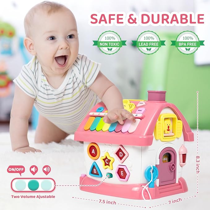 Educational toy for 1 year old baby sensory musical toy for early learning