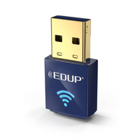 EDUP USB Bluetooth WiFi Adapter for PC, Bluetooth 4.0, 2.4GHz 150Mbps Nano Adapter for Windows 11/10/7/8/8.1.