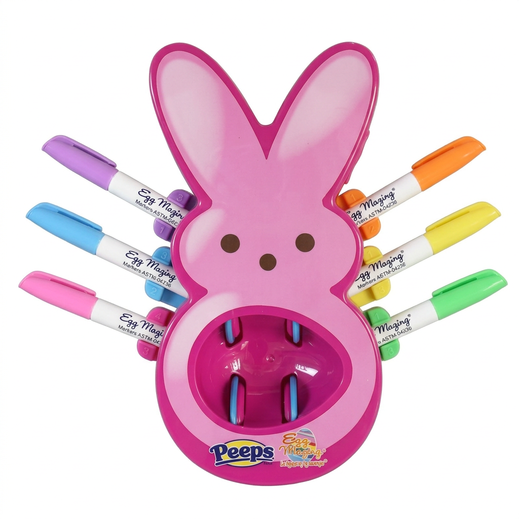Eggmazing Egg Decorator Peeps Bunny themed arts and craft set for kids