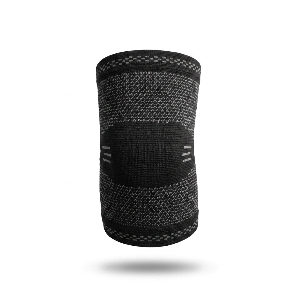 Pair of black elbow sleeves for daily activities