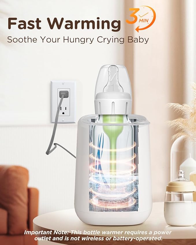 Electric Baby Milk Warmer For Newborn Feeding Bottles