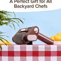 Electric BBQ cleaning brush with handheld design