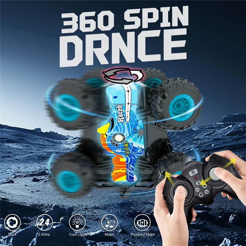 Electric cartoon RC car with remote controller