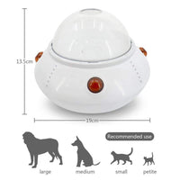 Electric Cat Teaser Toy with Light Activity and Treat Feeder