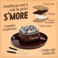 Tabletop electric chocolate melting pot for dessert preparation