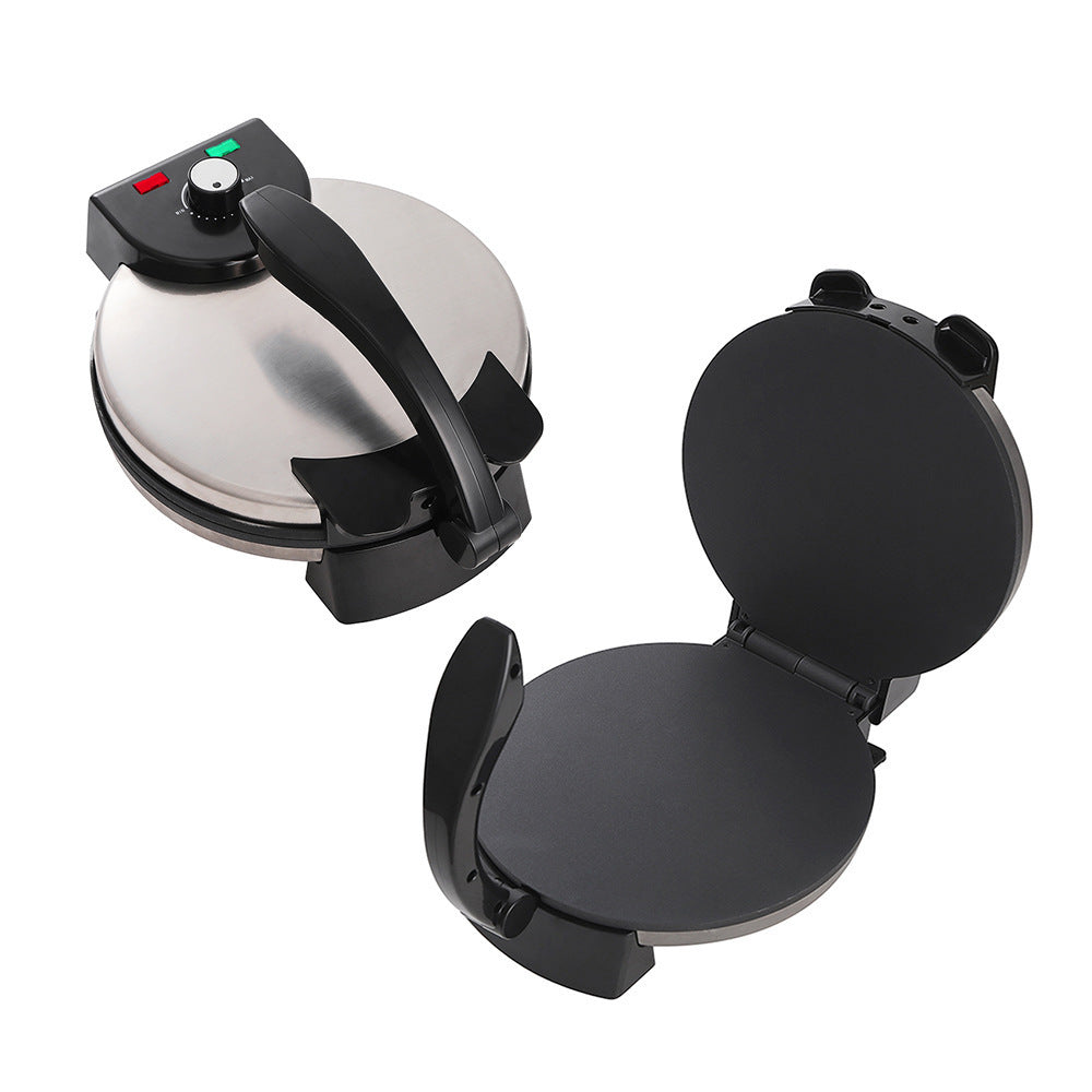 Electric flatbread maker for roti pancakes and crepes