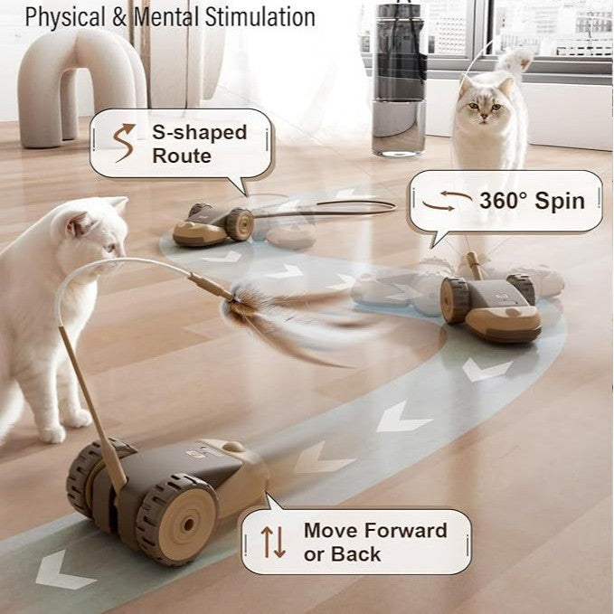 Electric Kitten Toy with Mouse Inspired Design