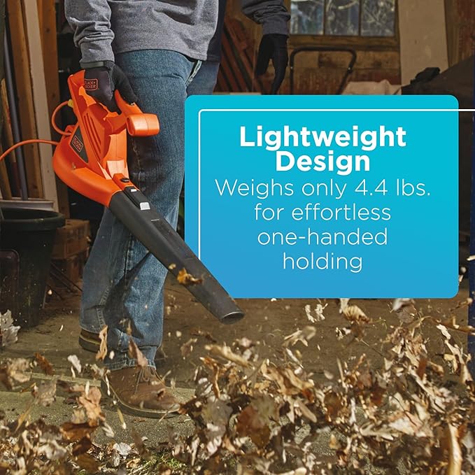 Portable electric leaf blower LB700 for efficient lawn care with a 25-foot power cord.