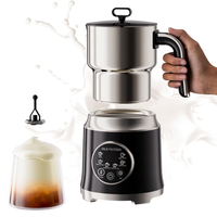 1.2L electric milk frother with detachable container