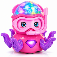 Electric ocean octopus toy with interactive features