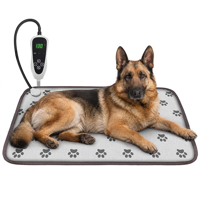 Electric pet heating pad for dogs and cats