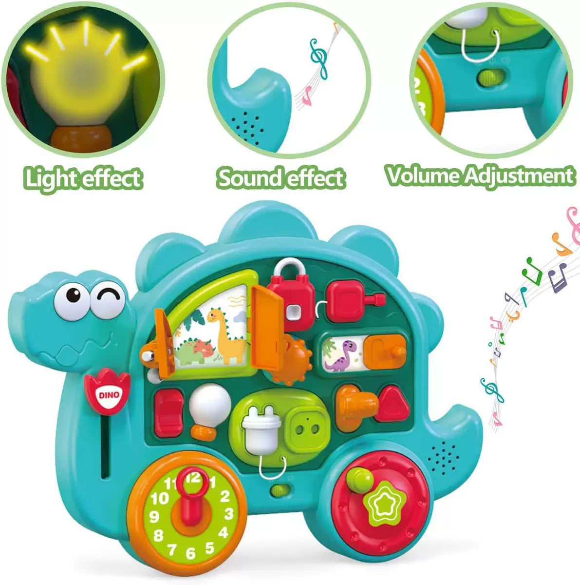 Electric soothing baby toy for infants and toddlers