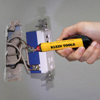 Electric tester pen with pocket clip portable design