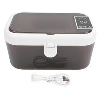 Electric wet tissue dispenser with an easy-access top opening.