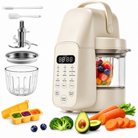 Electric appliance designed for convenient homemade baby meal preparation