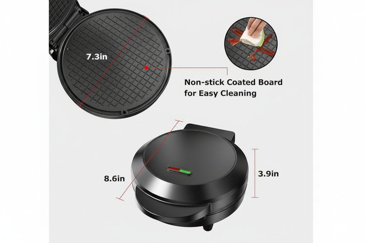 waffle cone maker with roller shaper