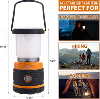 Emergency lantern flashlight for hurricanes, camping, and power outages