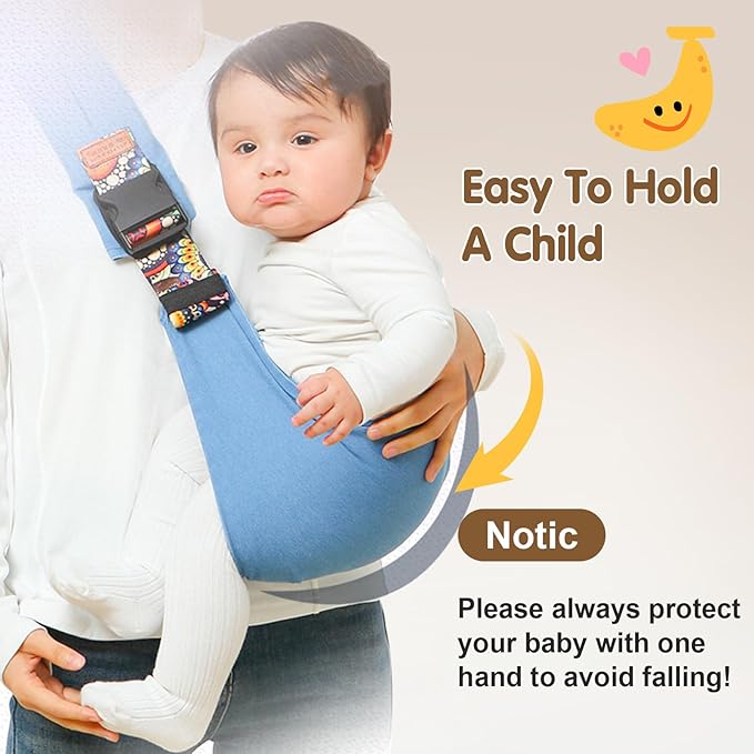 ergonomic baby sling with breathable fabric for babywearing comfort