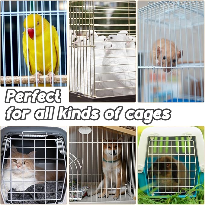 ergonomic handles bird cage cleaning brushes set