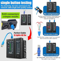 Ethernet Cable Tester for Network Installation and Troubleshooting