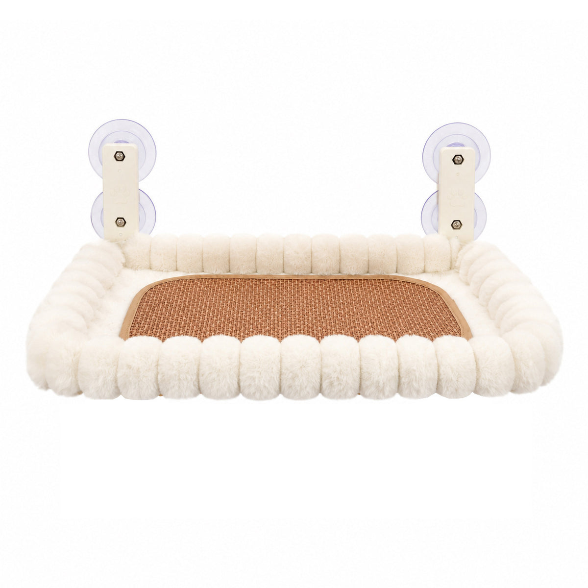 Extra Large Cat Window Hammock with Thick Striped Mat