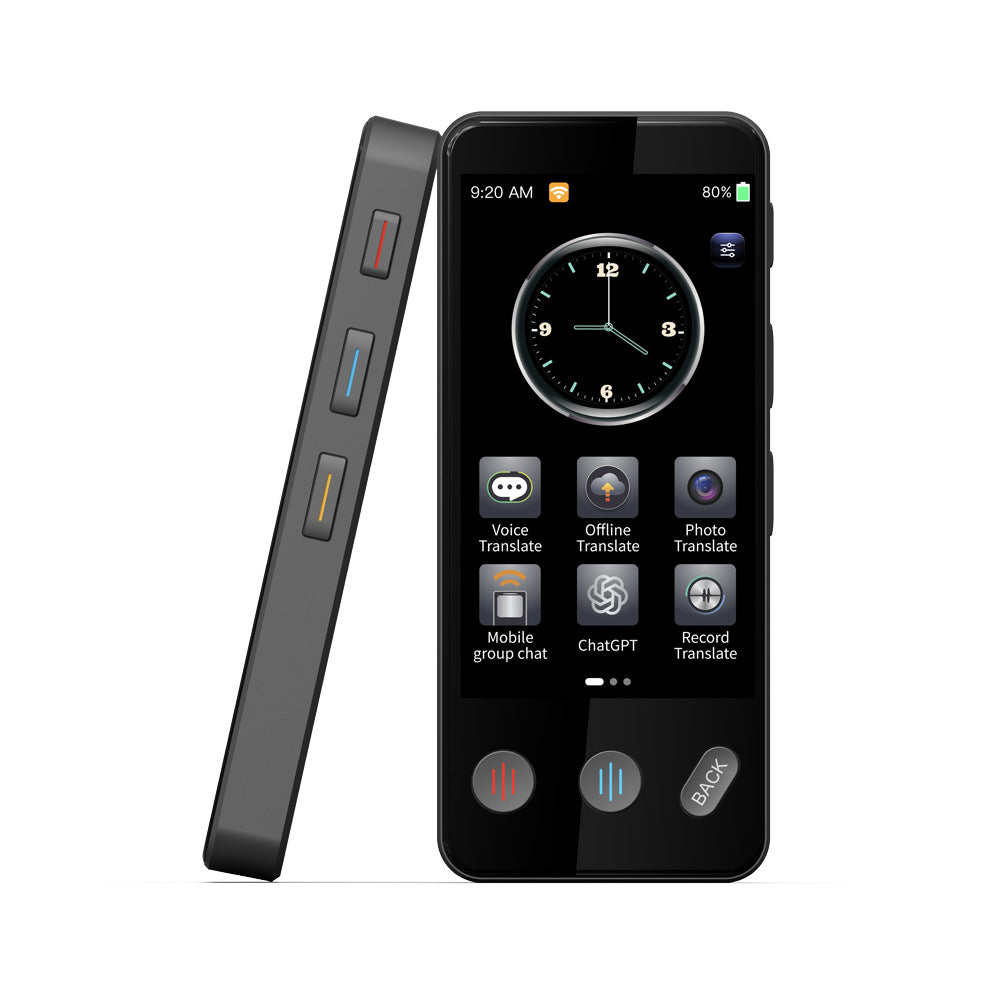 F131 offline language translator with touchscreen design