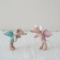 Cute fabric mouse doll for pretend play and gifting