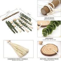 fake greenery eucalyptus leaves wall decor for farmhouse and home styling