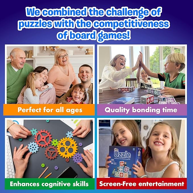 Family block puzzle game The Uzzle 3.0 for kids and adults
