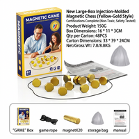 Family fun magnetic chess game for kids and adults