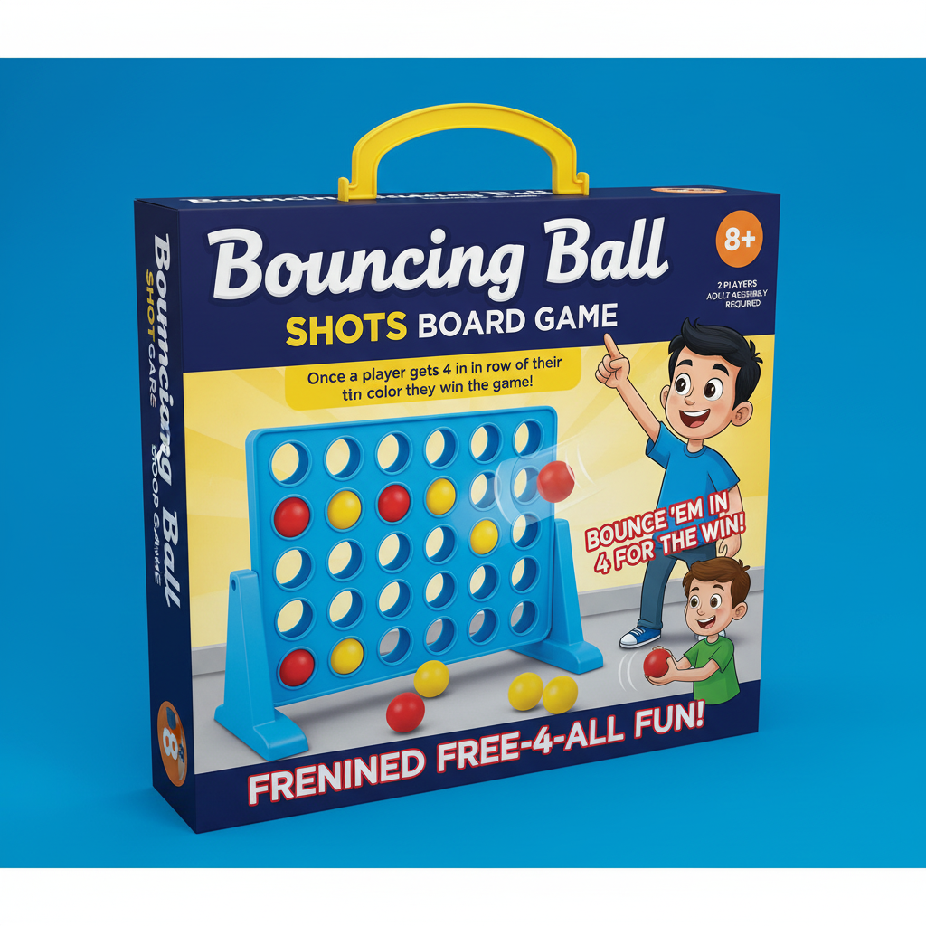 Family indoor board game for kids parties and home activities