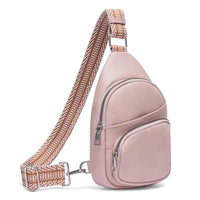 Fanny pack style sling bag worn across waist or chest