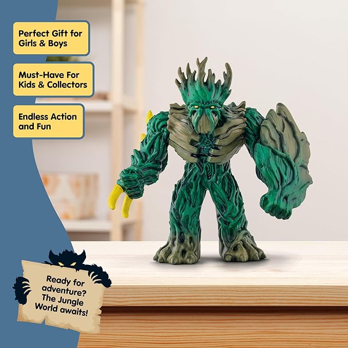 Fantasy Battle Action Figure – 6” Jungle Emperor Toy for Creative Play and Storytelling