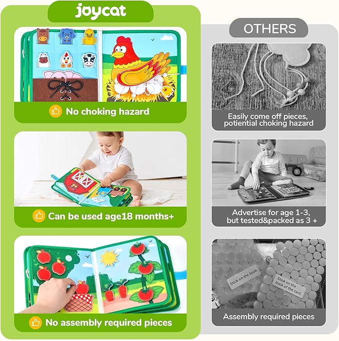 Farm Activity Book For Kids With Daily Life Activities