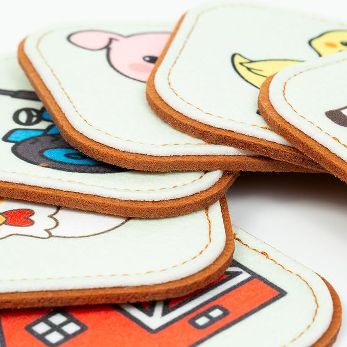 Farm animal memory game toy for preschool learning
