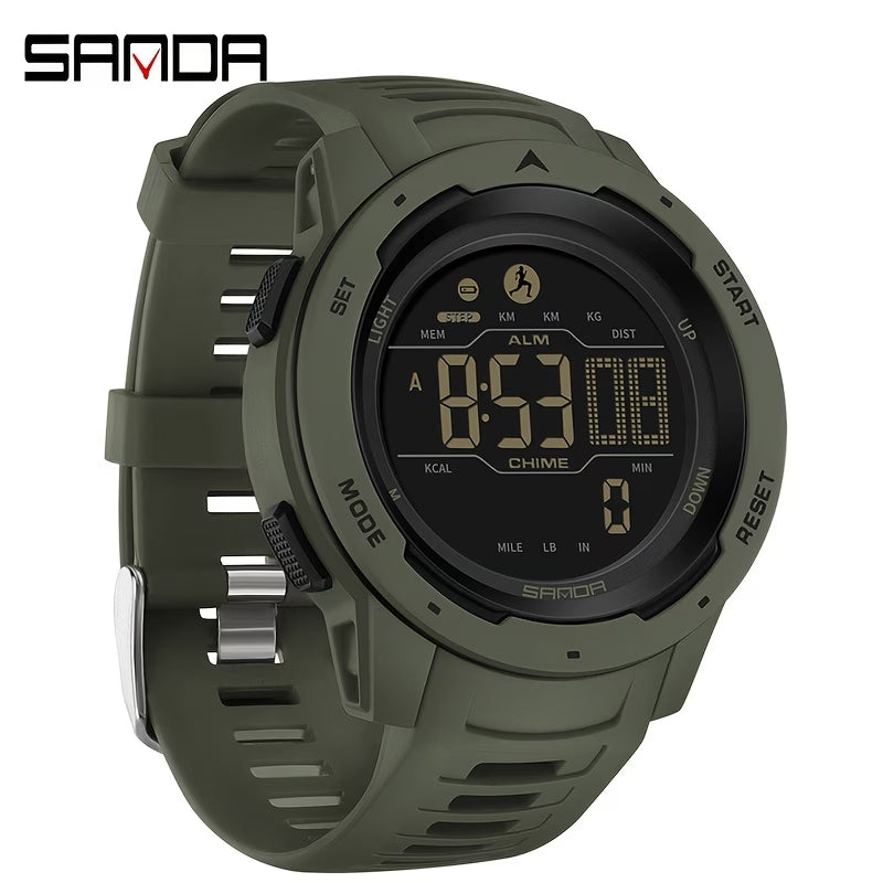 fashionable sports watch design suitable for men and women