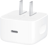 Fast Charging Power Adapter Connected to Device