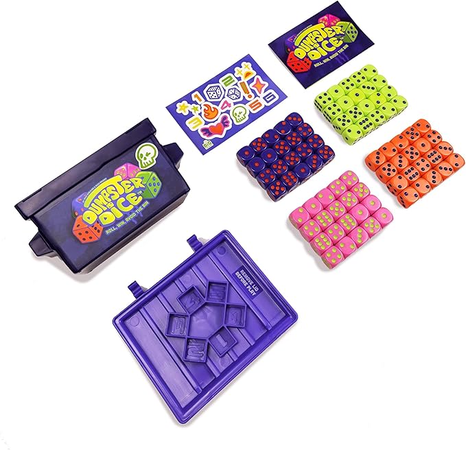 Fast paced dice board game for family game night