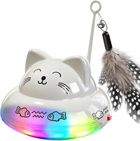 Feather Teaser Cat Toy with Interactive Design