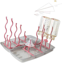 Drying organizer for bottles nipples caps and feeding accessories
