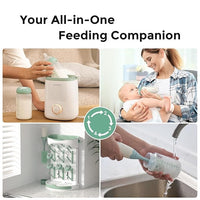 All-in-One Feeding Companion – Includes Milk Warmer, Storage, and Feeding Bottle with Accessories