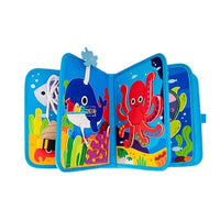 Felt busy board sensory toy for infants and toddlers