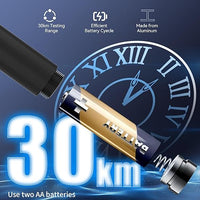 Fiber optic tester with FC to LC adapter for cable testing