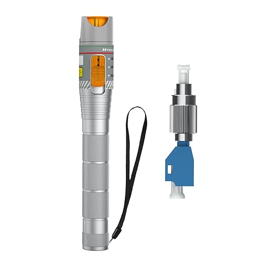 Fiber visual fault locator VFL red light pen for cable testing