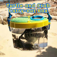Fish Catcher and Bug Collection Box for Outdoor Exploration – Transparent, Yellow Design