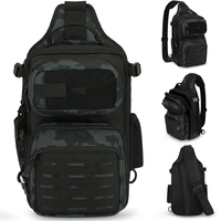 Fishing Sling Backpack with Multiple Storage Compartments