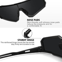 Fishing sunglasses with polarized lenses for clear water visibility